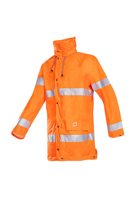 3763 Jas Lassen fluo oranje M