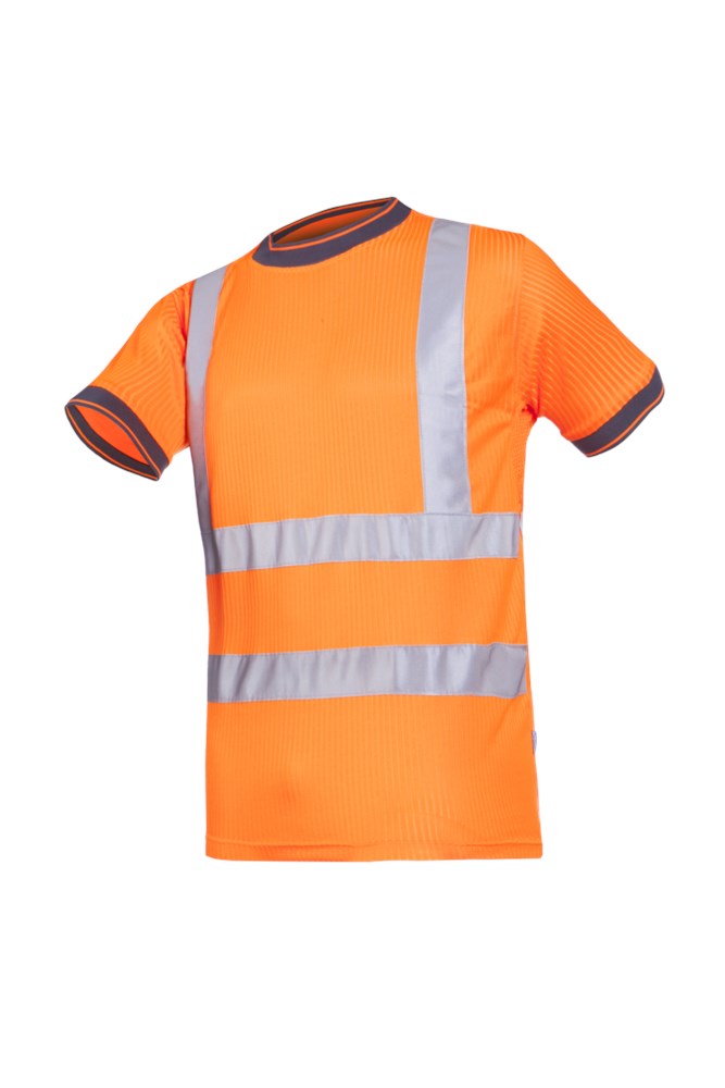 3874 T-shirt Longa Fluo Oranje S