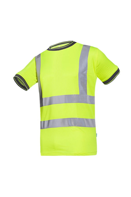 3874 T-shirt Longa Fluo Geel 3XL