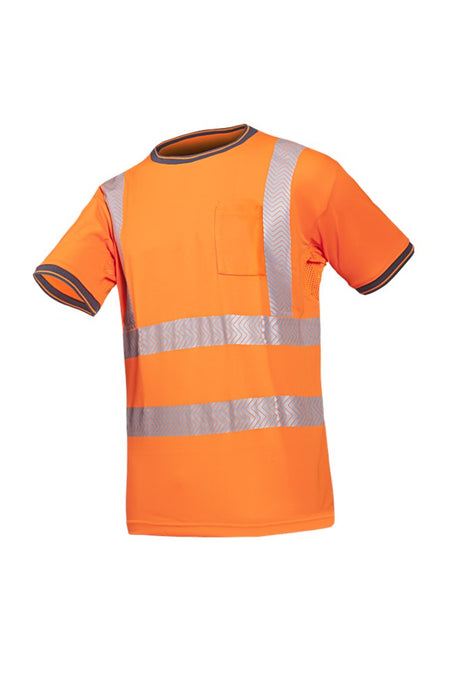 3877 T-shirt Rotella Fluo Oranje L