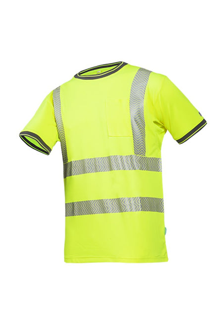 3877 T-shirt Rotella Fluo Geel 2XL