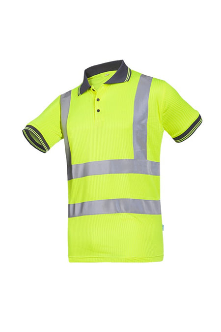 3879 Polo Molina fluo geel L