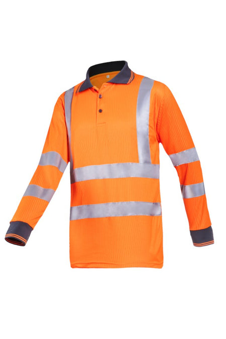 3883 Polo Olgiata fluo oranje M
