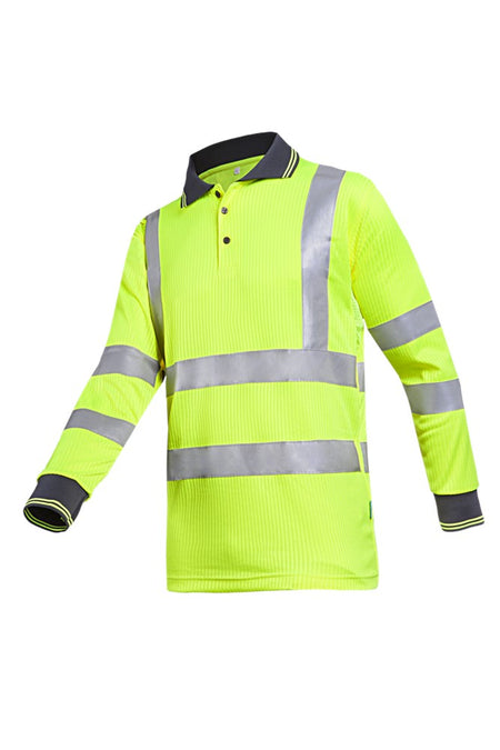 3883 Polo Olgiata fluo geel S