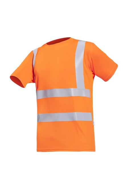 3885 T-shirt Omero fluo oranje L
