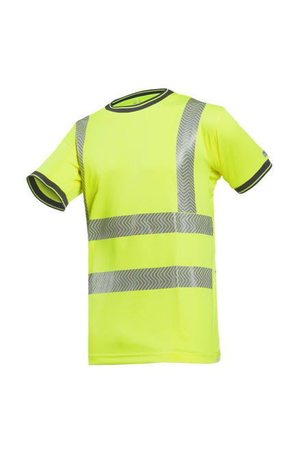 3889 T-shirt Pulcini fluo geel S