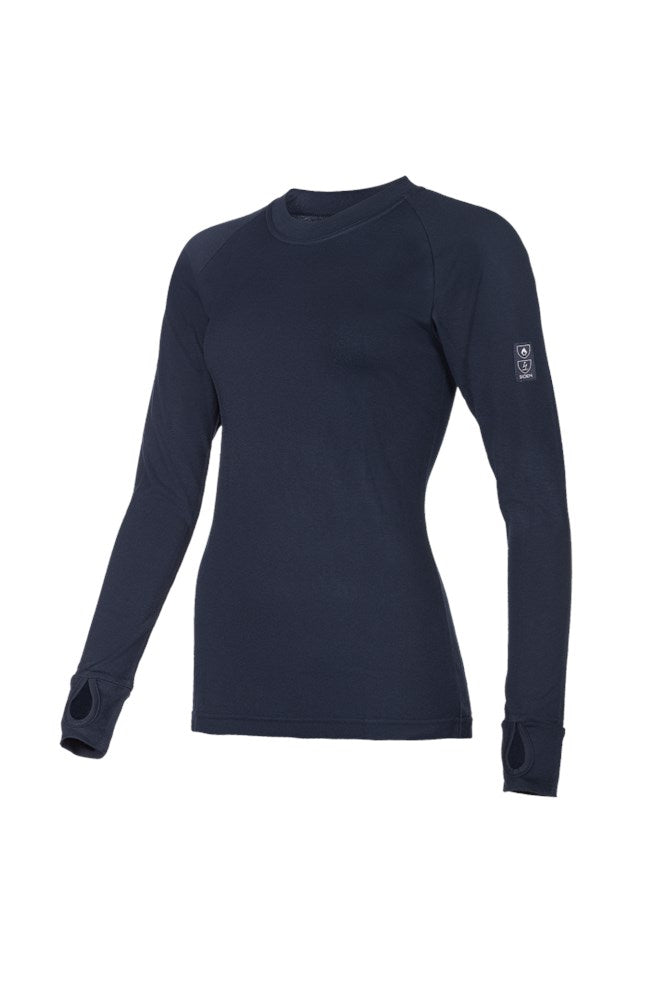 502A Dames t-shirt Keibu marineblauw XS