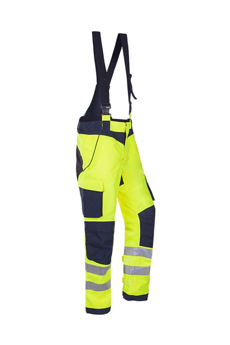 522A Broek Anholt fluo geel/blauw 3XL