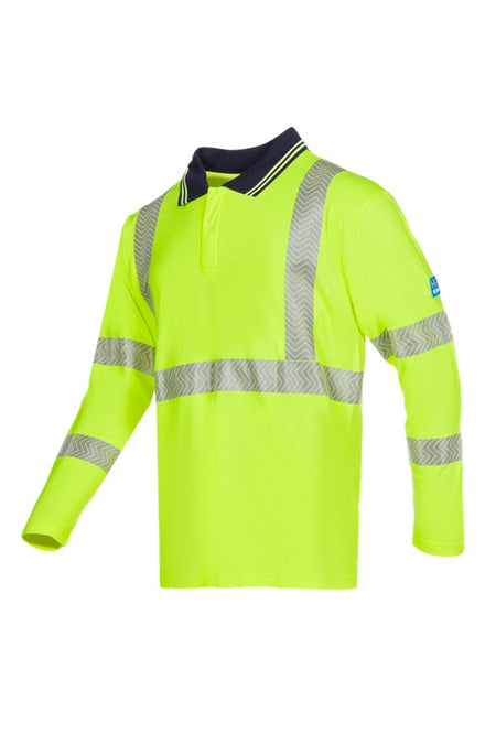 539A Polo Garat fluo geel S