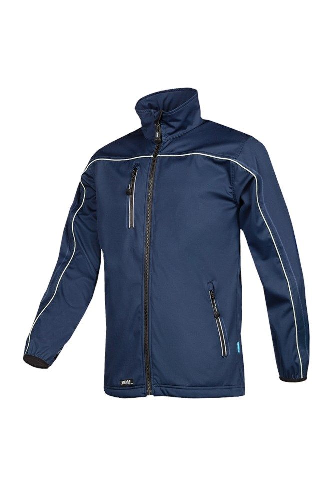 553A Softshell Cardi Nassaublauw S
