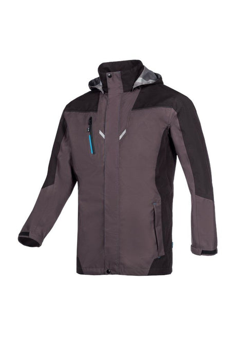 571A Regenjas Colton Grijs/Zwart 3XL