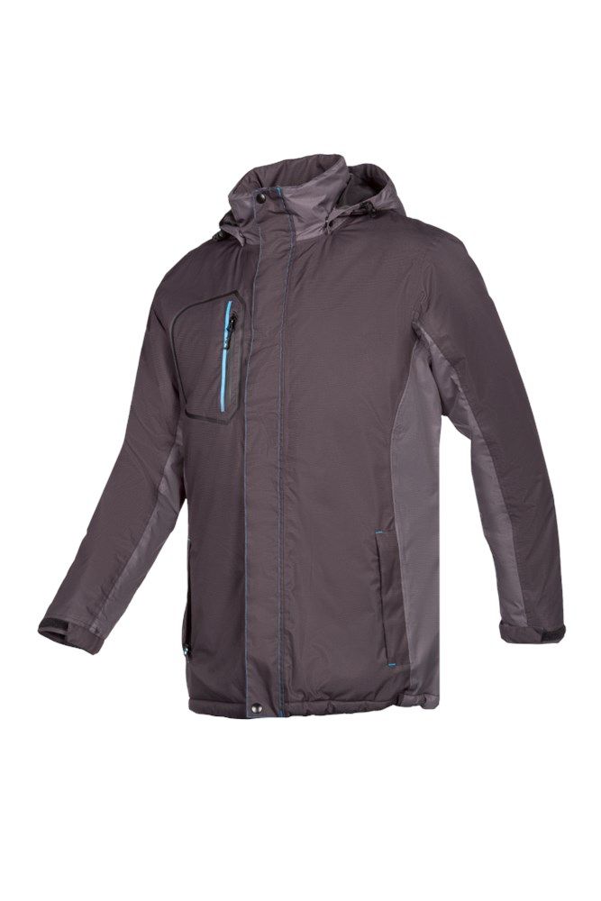 572A PARKAHAINES Petrol/Blauw S