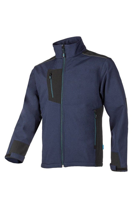 577A Softshell Garlin Marineblauw M