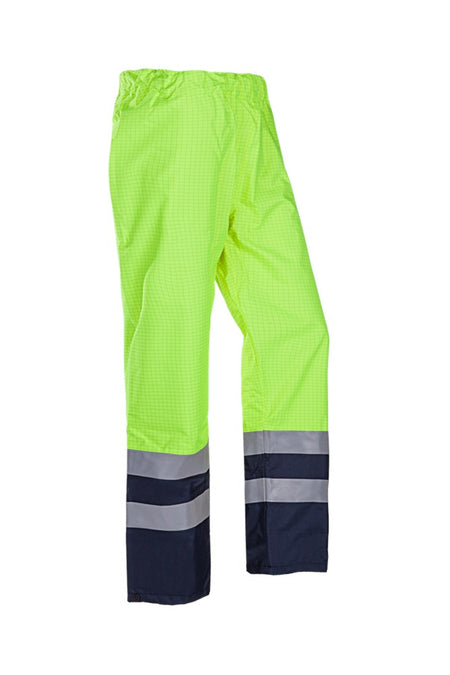 5874 Broek Tielson fl geel/mar 3XL
