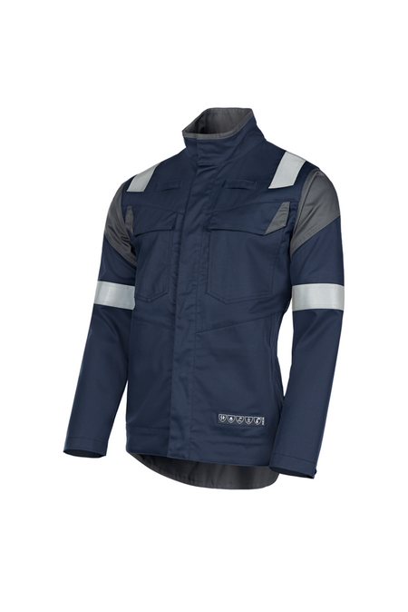602U Werkjas Rodari navy/antraciet L