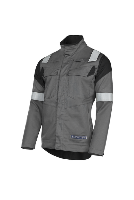 602U Werkjas Rodari antraciet/zwart XL