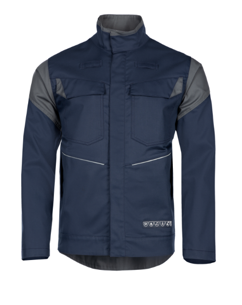 607U Werkjas Sedna navy/antraciet S
