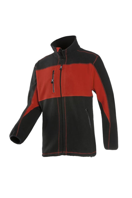 611Z Fleece Durango rood/zwart 2XL