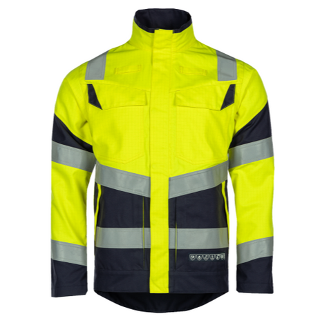 614U Werkjas Merak fluogee/navy S