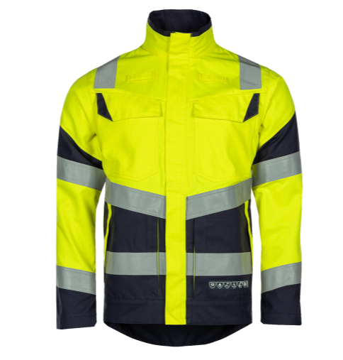 614U Werkjas Merak fluogee/navy S