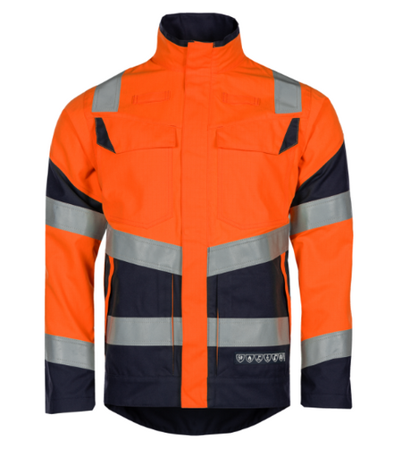 616U Werkjas Pictor fluo-oranje/navy L