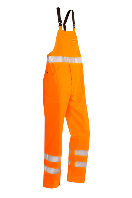 6669 Bretelbroek Aoba fluo oranje 3XL