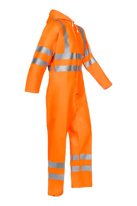 6936 Overal Etna fluo oranje L