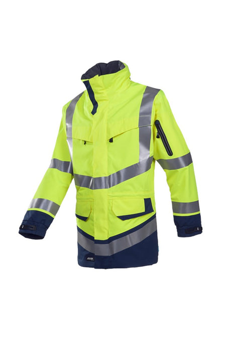 708Z Parka Windsor fl geel/mar 2XL