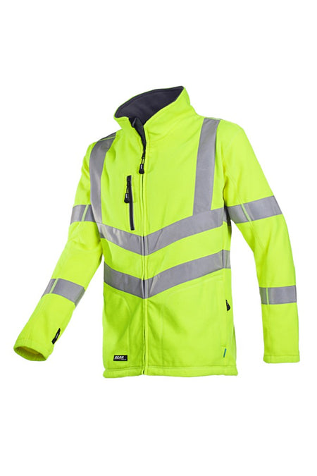 712Z Fleece Mowett fluo geel XS