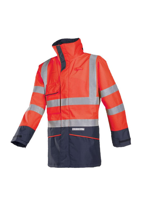 7223 Parka Hedland fl rood/mar 5XL