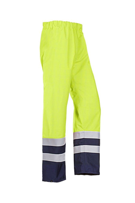 7235 Broek Kamber Fluo Geel/Marine M
