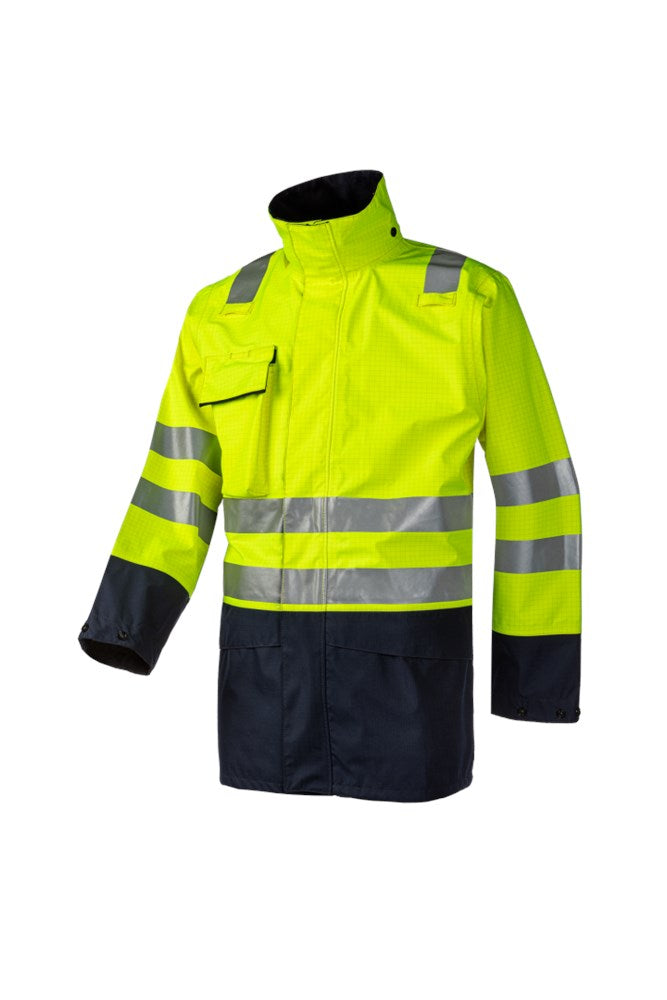 7329 Excell Parka Kaldvik fl geel/mar S