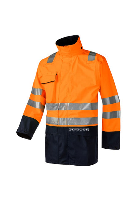 7329 Excell Parka Kaldvik fl oranje/mar