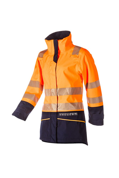 7331 Excell Parka Vaski fl oranje/mar M