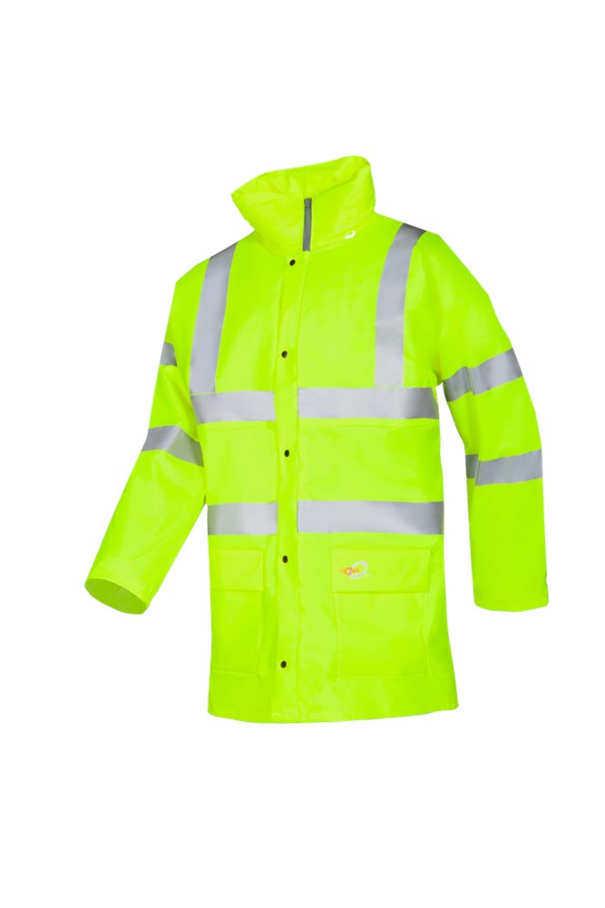 7650 Jas Tacana fluo geel XS