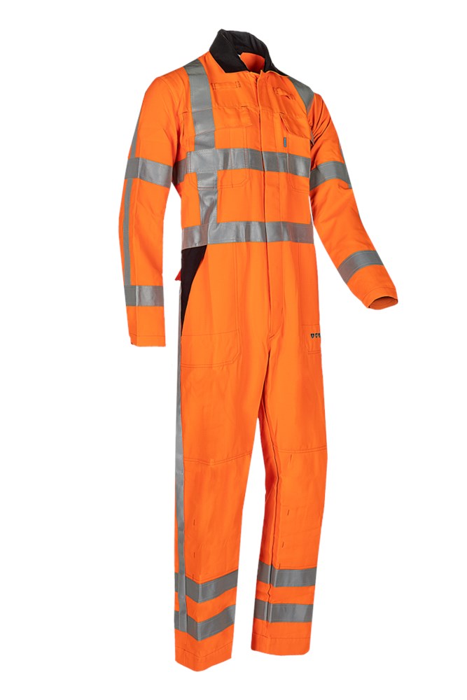 850V Overall Marrum fluo oranje R46