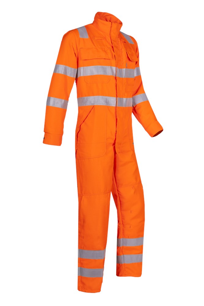 892V Overall Warwick fluo oranje R44