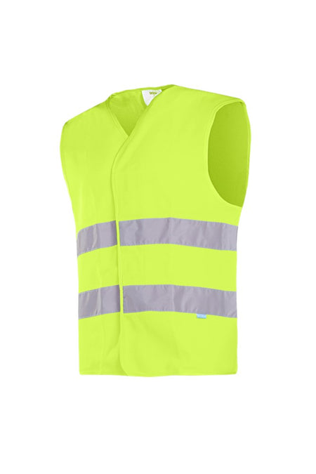 9044 Gilet Elba fluo geel 4XL