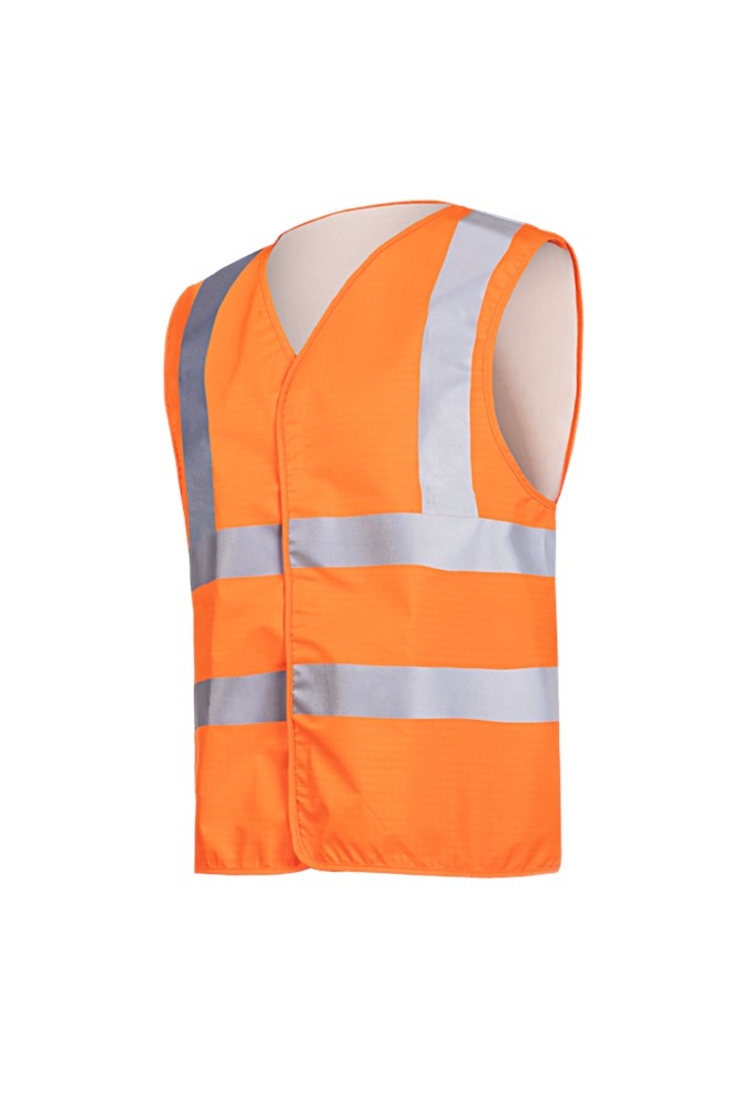 9092 Gilet Lacona fluo oranje S