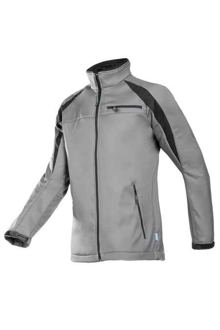 9834 SOFTSHELL PIEMONT Grijs/Zwart XL