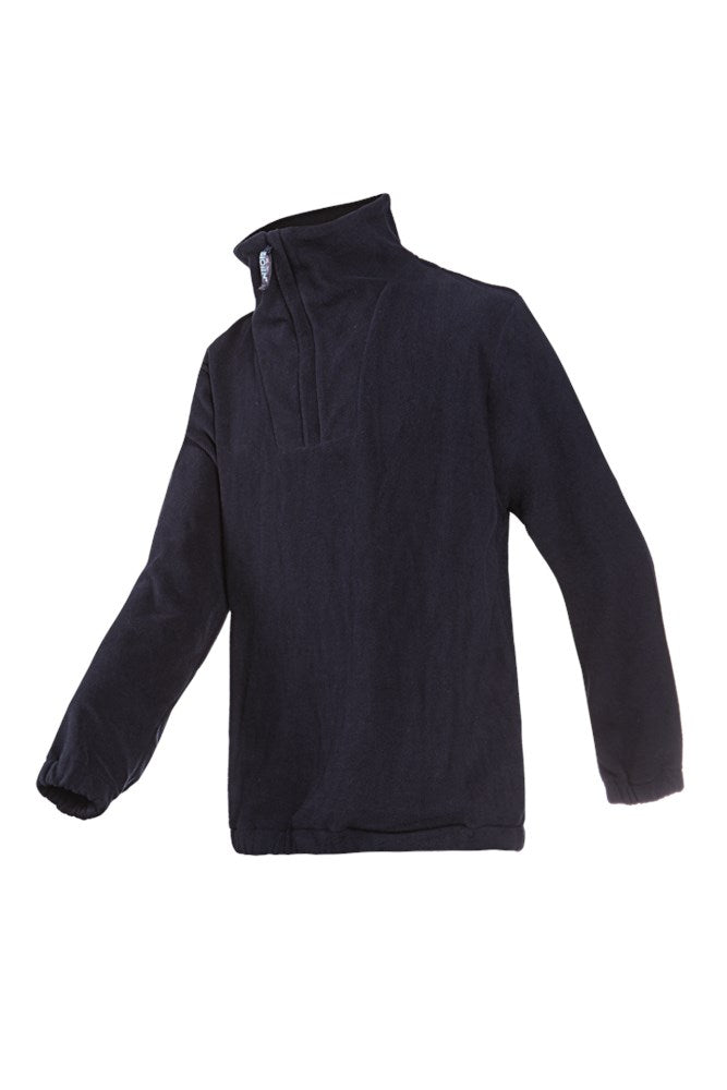 9854 Fleece Urbino marineblauw M