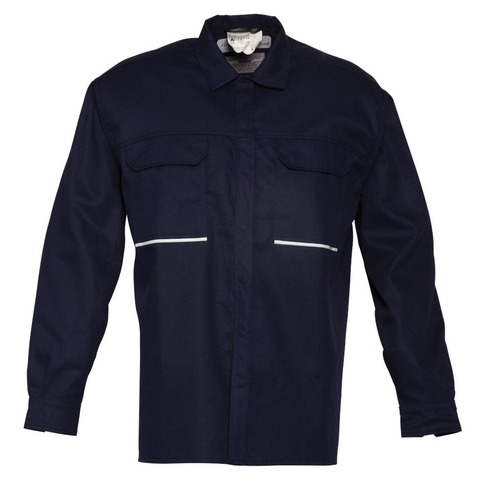 Havep 1648 Hemd lange mouw marine, ES