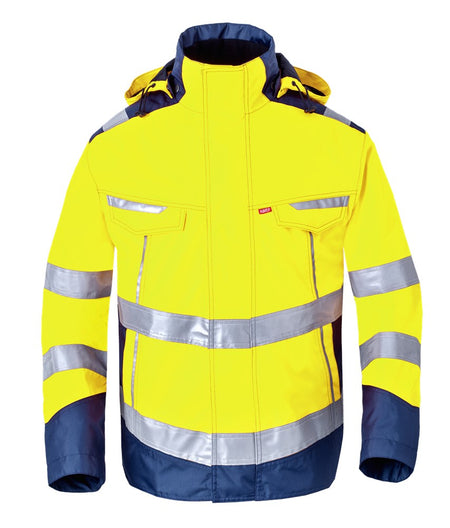 Havep 50217 Parka fluo geel/marine, L