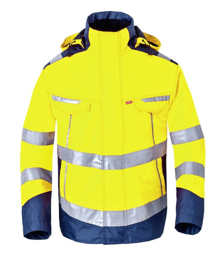 Havep 50217 Parka fluo geel/marine, L