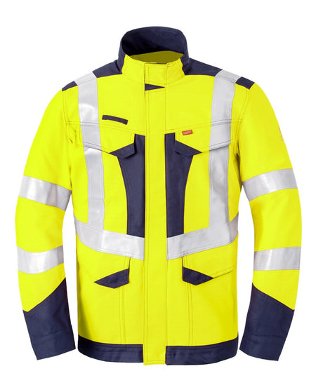 Havep 50247 Korte jas fluo geel/mar, 4XL
