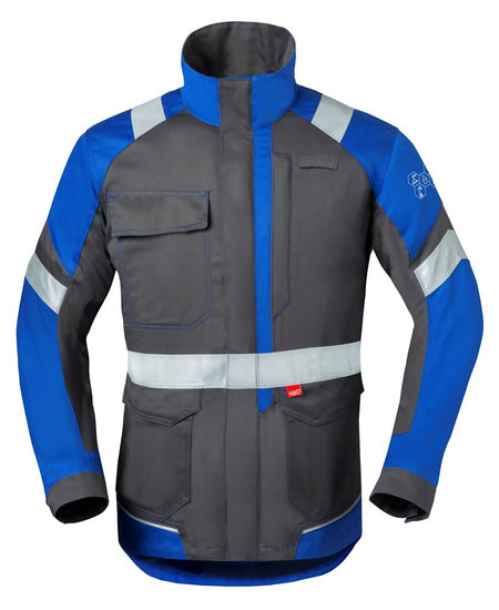 Havep 50292 Korte jas  grijs/k.blauw, 62