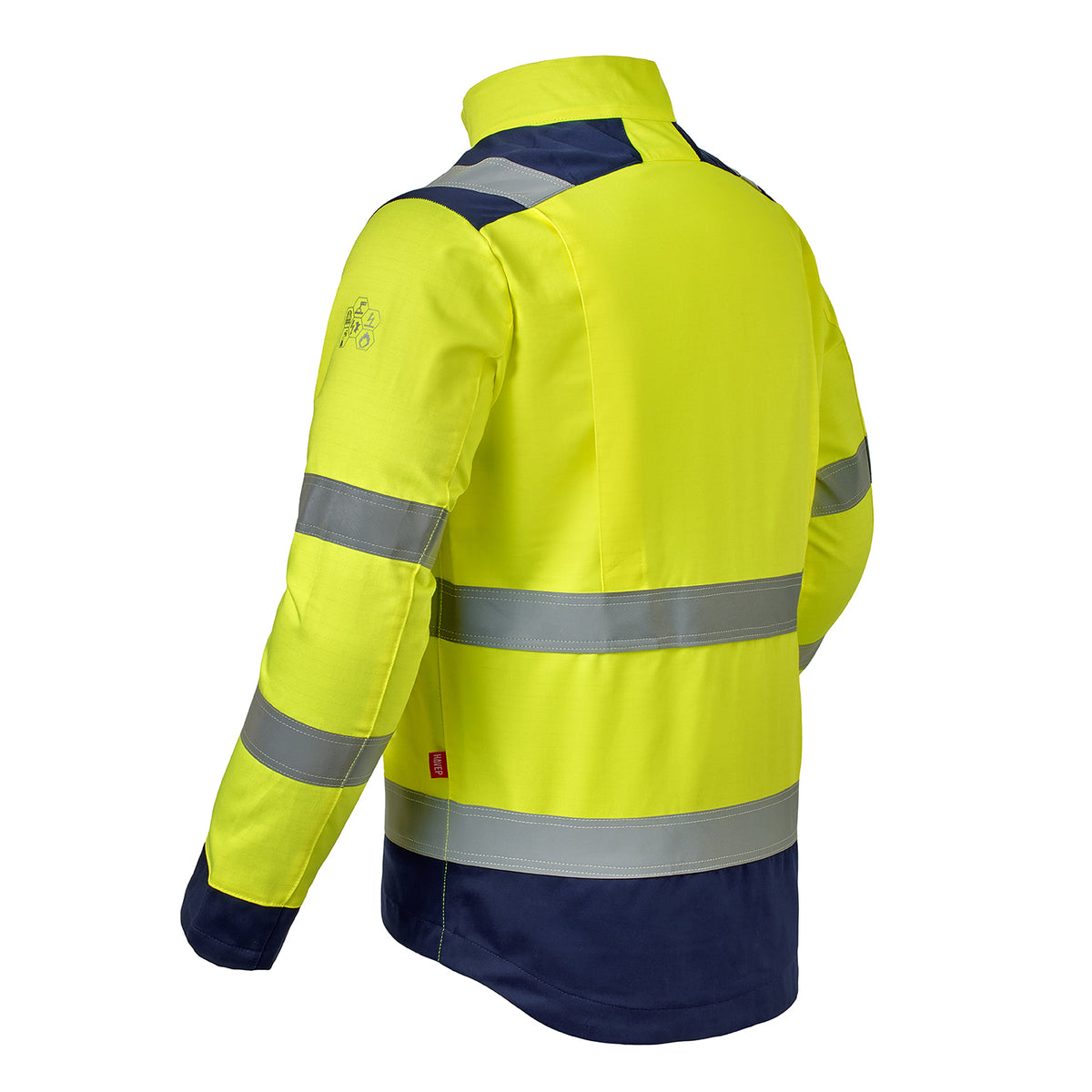 Havep 50426 Werkjack fluo geel/navy S
