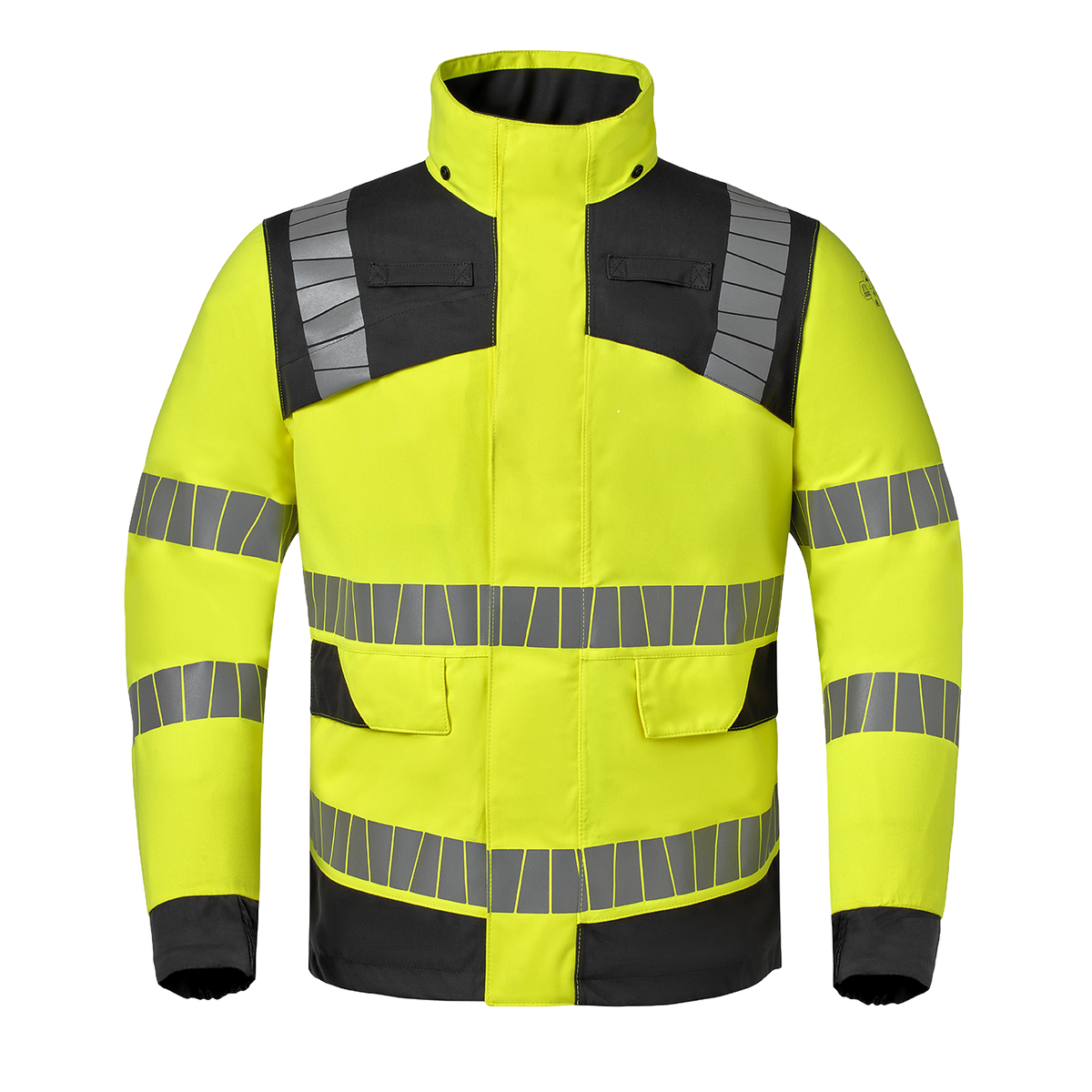 Havep 50454 Parka fluo geel/navy S