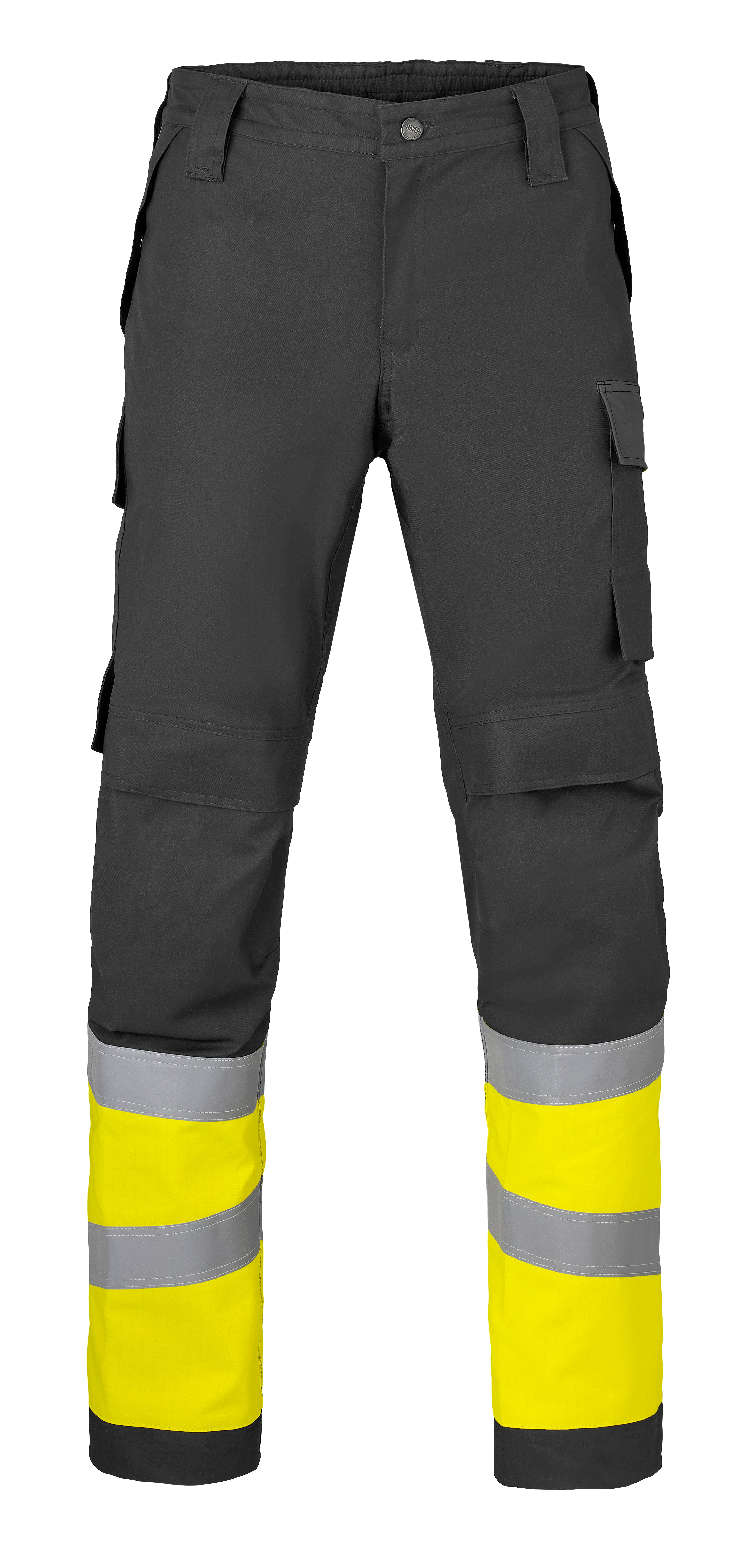Havep 80567 Werkbroek navy/fluo geel, 46