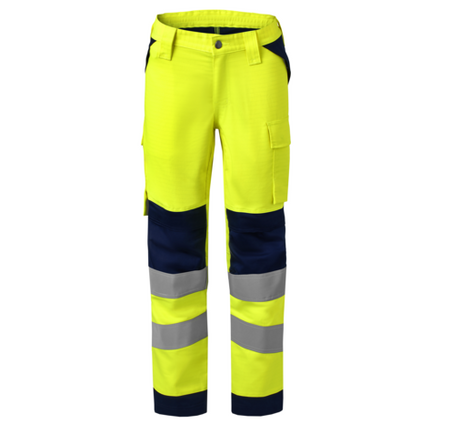 Havep 80621 Werkbroek W Multi P ge/bl 42